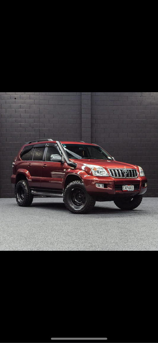Ninez Fab J120 Landcrusier Prado Stainless Steel Snorkel 2002-2009