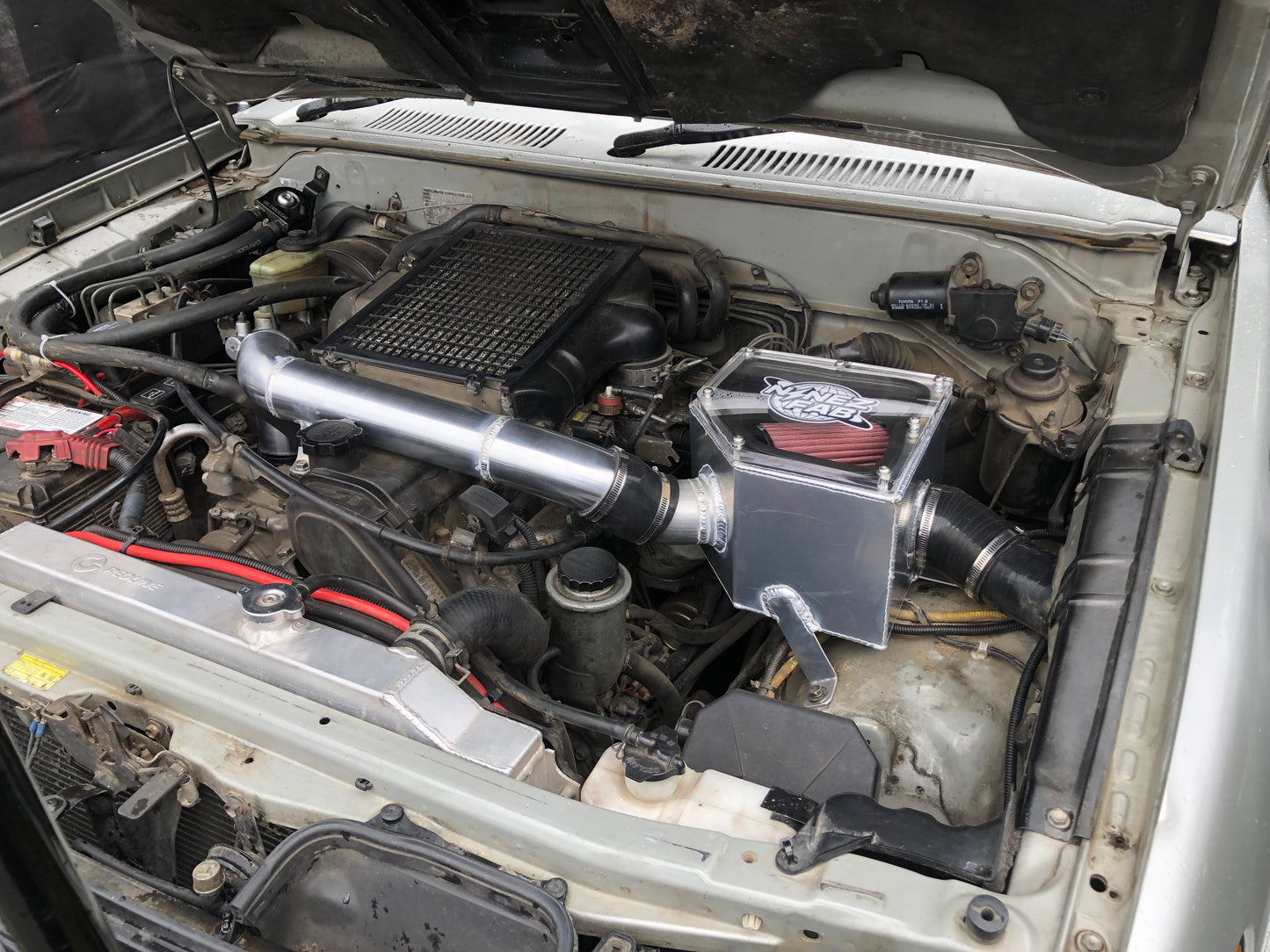 Ninez Fab KZJ95 Landcrusier Prado Crossover Intercooler pipe (alloy)